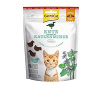 GimCat Crunchy Snacks Anatra con erba gatta - Delizioso gatto croccante e ricco di proteine - 1 sacchetto (1 x 140 g)
