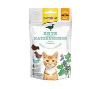 GimCat Crunchy Snacks Anatra con erba gatta - Delizioso gatto croccante e ricco di proteine - 1 sacchetto (1 x 50 g)