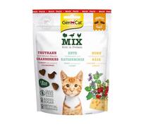 GimCat Crunchy Snacks Mix - croccante e ricco di proteine - 1 sacchetto (1 x 140 g)