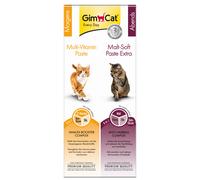 GimCat Doppia Scorta: Pasta Multi-Vitamin + Pasta Malt-Soft Extra - 2 x 50 g