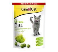 GimCat Erba Bits Spuntino per gatti senza cereali e ricco di vitamine con erba