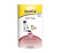 GimCat Malt Compresse, Snack funzionale per gatti con influsso positivo sulla salute dell’intestino, 1 sacchetto, 1 x 40 g
