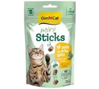 Gimcat Mini Sticks con Pollo e Erba Gatta 50G