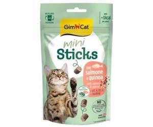 Gimcat Mini Sticks con Salmone e Quinoa 50G