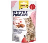 Gimcat Nutri Pockets 60G MANZO/MALTO