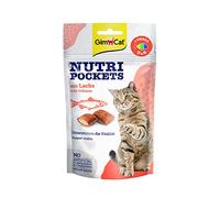 GIMCAT NUTRI POCKETS Snack al salmone con Omega 3&6 60g