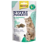 GimCat Nutri Pockets Erba gatta Snack per gatto - Set %: 6 x 60 g