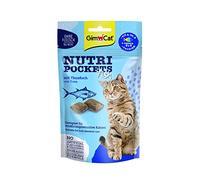 GimCat Nutri Pockets Pesce Snack per gatto - 60 g con Tonno