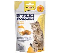 GimCat Nutri Pockets Formaggio Snack per gatto - Set %: 6 x 60 g