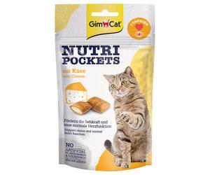GimCat Nutri Pockets Formaggio Snack per gatto - Set %: 6 x 60 g