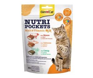 GIMCAT NUTRI POCKETS MAL&VIT