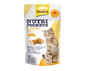 Gimcat Nutripockets 60 gr Formaggio e taurina - 1° ORDINE? scegli lo sconto BZR5 / BZR20 + 200 punti fedeltà