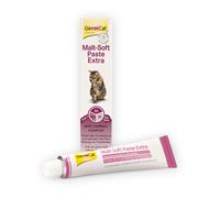 GimCat Malt-Soft Pasta Extra, Anti-Hairball Snack per gatti che favorisce l’espulsione dei boli di pelo, 1 tubetto, 1 x 200 g