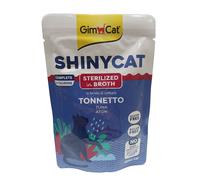 GimCat Shinycat bustine per gatti sterilizzati - tonno 70 g