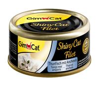 GimCat ShinyCat Filetto 6 x 70 g - Tonno & Acciughe