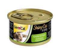 GimCat ShinyCat Pollo E Papaya 24 X 70G (33,27€/Kg)