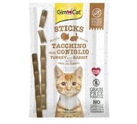 Gim Cat Snack Sticks Grain Free: Tacchino con Coniglio