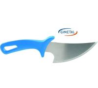 GIMETAL COLTELLO TAGLIA PIZZA INOX CM.14 PROFESSIONALE PIZZERIA 7 2025