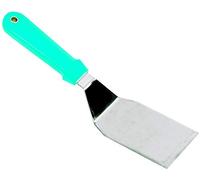 SPATOLA RETTANGOLARE ACCIAIO INOX MISURE 7.5x12 CENTIMETRI