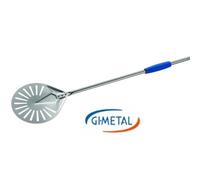 GIMETAL PALETTINO TONDO FORATO SMART PALA PIZZA CM.20 ACCIAIO INOX 2,00 MT.