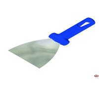 GIMETAL SPATOLA INOX TRIANGOLARE MANICO BLU CM.10 PIZZERIA PROF 07 2025