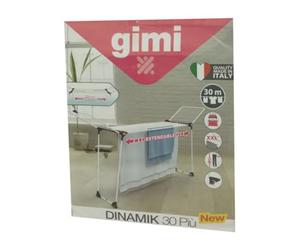 GIMI 99200 Stendibiancheria Dinamic 30, in Acciaio Inossidabile