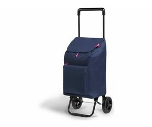 GIMI CARRELLO CARRELLINO SPESA ARGO PORTA SPESA COMODO CON 2 RUOTE