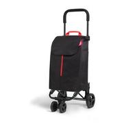 Gimi Carrello Spesa Twin 2 Ruote Nero