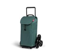 GIMI NUOVO TRIS CARRELLO PORTASPESA PORTA SPESA 3 RUOTE TROLLEY COLORE VERDE