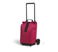 Gimi Sprinter|carrello portaspesa pieghevole con manico telescopico regolabile|sacca antipioggia chiusura avvolgibile e fascia in velcro|con ruote grandi e parafango| 50l|45x39x103cm