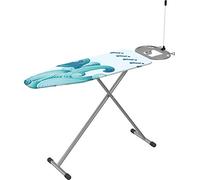 GIMI Ultra Fresco ASSE da Stiro con Copriasse Antibatterico, Misura L, Acciaio, Azzurro, L