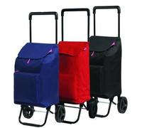 GIMI /VILEDA CARRELLO SPESA 45 LITRI "ARGO" nero cm.37x33x95,5h FERR 400749