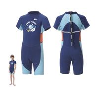 Gimilife Muta per bambini, Muta sub per ragazzi, ragazze e piccoli, in neoprene 2mm termica, sub intera/corta, ideale per nuoto, immersioni e surf