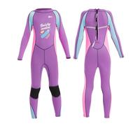 Gimilife Muta per bambini, Muta sub per ragazzi, ragazze e piccoli, in neoprene 2mm termica, sub intera/corta, ideale per nuoto, immersioni e surf