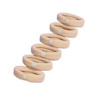 Gimme Beauty - Fasce elastiche extra elastiche per capelli, design in attesa di brevetto per la massima tenuta, fascette di alta qualità per capelli spessi e ricci, tenuta elegante e forte, biondo