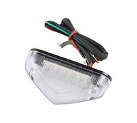GIMOCOOL Luce Targa Moto - Luci Di Stop Universali a LED - Fanali Posteriori e Faretti - Fanale Di Segnalazione Più Sicuro