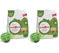 Gimoka - 16 Capsule Compatibili con Macchinetta Caffè Nescafé®* Dolce Gusto®* - Caffè al Ginseng - Made in Italy (Confezione da 2)