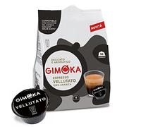 Gimoka - 64 Capsule Compatibili con Macchinetta Caffè Nescafé®* Dolce Gusto®* - Gusto Vellutato 100% Arabica - Intensità 8 - 4 Confezioni da 16 Capsule - Made in Italy