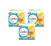 Gimoka - Bevanda TÈ LIMONE a Ridotto Contenuto di Zuccheri, 48 Capsule, Compatibili con Macchine Nescafè Dolce Gusto (3 confezioni da 16)