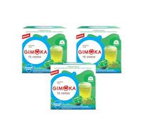 Gimoka - Bevanda TÈ VERDE a Ridotto Contenuto di Zuccheri, 48 Capsule, Compatibili con Macchine Nescafè Dolce Gusto (3 confezioni da 16)