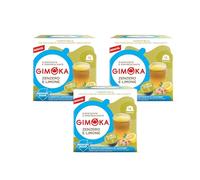 Gimoka - Bevanda ZENZERO E LIMONE a Ridotto Contenuto di Zuccheri, 48 Capsule, Compatibili con Macchine Nescafè Dolce Gusto (3 confezioni da 16)