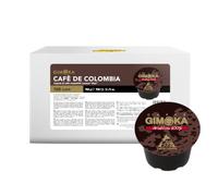 Gimoka Caffè Colombia 100 Capsule compatibile con Lavazza Blue e In Black | 1 confezione da 100 capsule da 9g. Miscela 100% Arabica Colombia per un espresso rotondo con note di frutta e cioccolato.