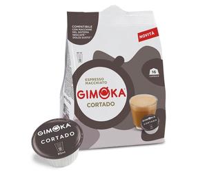Gimoka Caffè Espresso Cortado - 160 Capsule Compatibili Nescafé Dolce Gusto
