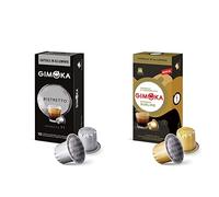 Gimoka - Capsule in Alluminio, Compatibili Nespresso, Gusto Ristretto e Sublime - 200 Capsule