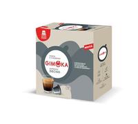 Gimoka, Espresso Deciso, Intensità 13/13, 50 Capsule Compatibili con Sistema Nespresso, Tostatura Prolungata, Caffè Forte e Corposo con Note di Cacao Amaro e Legni Pregiati