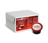 Gimoka - Gusto Intenso - 50 capsule compatibili con macchina Lavazza Firma - Intensità 12 - Made in Italy