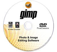 GIMP Photo Editor 2026 Premium Professional Image Editing Software CD - Compatibile con Windows 11, 10, 8, 7, Vista, XP (32 e 64 bit), macOS e Mac OS X - Licenza a vita, nessuna sottoscrizione mensile
