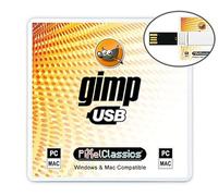 GIMP Software per Fotoritocco 2026 su chiavetta USB | Compatibile con file Photoshop PSD - Crea, Apre e Modifica | Licenza a Vita + Aggiornamenti Gratuiti | Windows 11, 10, 8, 7, Vista, XP PC e Mac