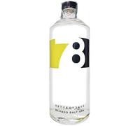 Gin Bamboo Salt con Botaniche Biologiche Setteottavi 700ml | 42% Vol, Note Agrumate e Saline, Ginepro e Liquirizia, Ottimo Liscio o Tonic, Speziatura di Zenzero