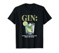 Gin Because I Like My Regrets Crisp Herbal 43% Maglietta
